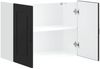 vidaXL Küchen-Hängeschrank Kalmar Schwarz Holzwerkstoff 853588 Bild 5