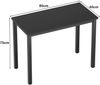 Computertisch Schreibtisch 80x40x75 cm Büro Workstation Holzplatte E1 graduiert Bild 2