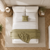 Polsterbett,Doppelbett,180x200 cm,Bett mit Lattenrost, gepolstertes Kopfteil, Beige Chenille Bild 3