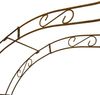Torbogen Rosenbogen Edelrost 240 cm Rankhilfe Kletterhilfe Rosenspalier Rost Bild 3
