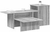 vidaXL Konsolentisch Graues Sonoma 91,5 x 35 x 38,5 cm Holzwerkstoff 891165 Bild 3