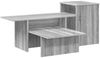 vidaXL Konsolentisch Graues Sonoma 91,5 x 35 x 38,5 cm Holzwerkstoff 891165 Bild 2