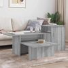 vidaXL Konsolentisch Graues Sonoma 91,5 x 35 x 38,5 cm Holzwerkstoff 891165 Bild 4