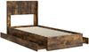 vidaXL Bettgestell mit Stauraum und Kopfteil 3 pcs Holzwerkstoff 3414423 Bild 5