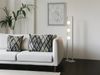 LED Stehleuchte 3-flammig Weiß mit Glaskugeln Opalweiß, Höhe 140cm Bild 5