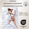 SEI Design Kopfkissen Kopfkissen Kissen Schlafkissen SWAN 80x80, Füllung: 100% Mikrofaser Polyester, Bezug: Mikrofaser, Rückenschläfer, Seitenschläfer, Bauchschläfer, 2-er SET, Alternative zu Daunen Bild 3