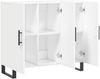 vidaXL Sideboard Weiß 90x34x80 cm Holzwerkstoff 828132 Bild 5
