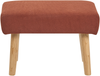 Hocker TAKOMA Stoff Orange Bild 4