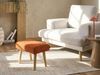 Hocker TAKOMA Stoff Orange Bild 3