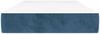 vidaXL Taschenfederkernmatratze Mittel Dunkelblau 100x220x20 cm Samt 4016610 Bild 3
