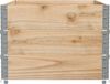 vidaXL Pflanzkasten 120x80 cm Massivholz Kiefer 3295423 Bild 4