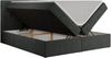 Boxspringbett, Doppelbett Matratze und Topper, Polsterbett - CENTOS - 120x200cm - Grau Velours - H3 Bild 4