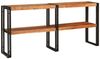vidaXL Konsolentisch Braun 160 x 33 x 75 cm Massivholz Akazie 4104740 Bild 2