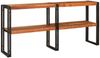 vidaXL Konsolentisch Braun 160 x 33 x 75 cm Massivholz Akazie 4104740 Bild 5