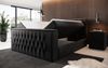 Boxspringbett Velano mit TV Lift und Stauraum 180x200 Schwarz H2 (bis 70kg) Bild 4