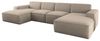 Kaiser Möbel Ecksofa Eckcouch U form, SIENA stoff Poso, Maloy, Salvador,Velo, Artico, U-Form, Wahl aus 4 Stoffen, Komfortsitz mit HR-Schaum Bild 4