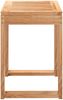 vidaXL Badhocker 40x30x46 cm Massivholz Nussbaum 350344 Bild 4