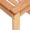 vidaXL Badhocker 40x30x46 cm Massivholz Nussbaum 350344 Bild 5