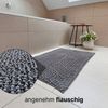 LIVINA HOME Badematte Badteppich rutschfeste Badematten, flauschiger und weicher Badteppich, rutschhemmend beschichtet, Chenillen Optik, trockene und schimmelresistente Badedecke, wasserabsorbierend, fußbodenheizungsgeeignet, schnell trocknend, Chenill... Bild 3