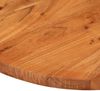 vidaXL Tischplatte 120x60x3,8 cm Oval Massivholz Akazie 370100 Bild 5