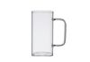 Zoha Latte-Macchiato-Glas Square 2er Set Henkelglas Cocktail 350 ml Heißgetränke Kaffeeglas, Borosilikatglas, Hitzebeständig Latte Macchiato Glas Eiskaffeegläser Bild 5