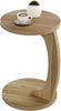 Woltu Beistelltisch, Couchtisch rund, C Form, für Sofa Bett, φ38xH55 cm Bild 4