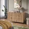 Sideboard Eliza Viking Oak 42 x 81 cm mit 7 Schubladen Vicco Bild 4
