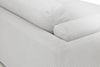 KAWOLA Big Sofa RAINA Cord hellgrau 85 x 150 x 254 cm Bild 5