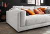 KAWOLA Big Sofa RAINA Cord hellgrau 85 x 150 x 254 cm Bild 2