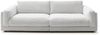 KAWOLA Big Sofa RAINA Cord hellgrau 85 x 150 x 254 cm Bild 3