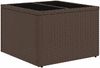 vidaXL 9-teiliges Gartensofa-Set mit Kissen, braun, Polyrattan 3221163 Bild 4