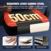 Hiazurm Gaming-Stuhl Gaming Stuhl Chair Gamer Sessel - Ergonomischer Gamer Stuhl (Tragkraft 150 Kg), Gamingstuhl mit Fußstütze Kopfstütze und Lordosenstütz PC Sessel Bild 4