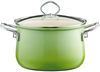 RIESS Topfset 5 teilig smaragd Emaille Bild 4