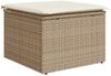 vidaXL Sofa Set mit Kissen 9 pcs Beige Poly-Rattan 3346851 Bild 5
