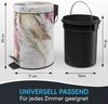 Sanilo Kosmetikeimer mit Motiv, viele schöne Bad Mülleimer zur Auswahl, 3 Liter, Abfalleimer mit Absenkautomatik & Innenbehälter Bild 4