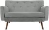 CLP Sofa Kioni Cordbezug 2-Sitzer komfortabel gepolstert bis 240 kg belastbar,grau Bild 5