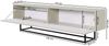 Selsey 'Veldio' TV-Lowboard 2-türig, greige mit schwarzem Metallgestell, ca. 46 x 175 x 32 cm Bild 5