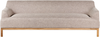 beliani 'SOSJO' 3-Stizer-Sofa, Stoff braun, Mittig, 219 x 83 x 74 cm Bild 2