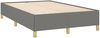 vidaXL Boxspringbett mit Matratze & LED Dunkelgrau 120x190 cm Stoff 3270240 Bild 4