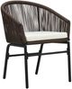 vidaXL 3-tlg. Bistro-Set mit Kissen PE-Rattan Braun 48139 Bild 2