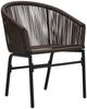 vidaXL 3-tlg. Bistro-Set mit Kissen PE-Rattan Braun 48139 Bild 4