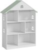 Kinderregal Vipsali 107x83x30 cm Weiß/Mintgrün [en. casa] Bild 3