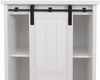 Schrank HWC-K75, Kommode Highboard, Schiebetüre 8 Staufächer, Holz-Optik Industrial Metall 163x76x38cm ~ weiß Bild 5