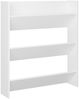 vidaXL Wand-Schuhschrank Weiß 80x18x90 cm Holzwerkstoff 806777 Bild 2