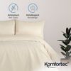 Komfortec Bettwäsche Deluxe, 2&3 Teilig, 140x200 cm, 155x220 cm, 200x200 cm oder 220x240 cm, 100 % Mikrofaser (120 g/m), 3 teilig, Bettwäsche-Sets mit Reißverschluss, Weich und Bügelfrei Bild 4