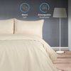 Komfortec Bettwäsche Deluxe, 2&3 Teilig, 140x200 cm, 155x220 cm, 200x200 cm oder 220x240 cm, 100 % Mikrofaser (120 g/m), 3 teilig, Bettwäsche-Sets mit Reißverschluss, Weich und Bügelfrei Bild 3