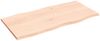 vidaXL Tischplatte 100x50x2 cm Massivholz Eiche Unbehandelt Baumkante 363884 Bild 4