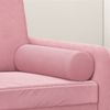 vidaXL Zierkissen 2 Stk. Rosa Ø15x50 cm Samt 349512 Bild 5