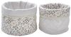 vertbaudet Aufbewahrungskorb Kinderzimmer Aufbewahrungskörbe BLUMENZAUBER, 2er-Set, Blumenprint Bild 1