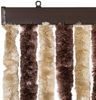 vidaXL Fliegenvorhang Beige und Hellbraun 100x200 cm Chenille 377367 Bild 4
